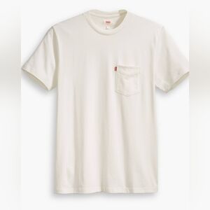 Levi's Sunset Off White pocket T-shirt Men's XXL New